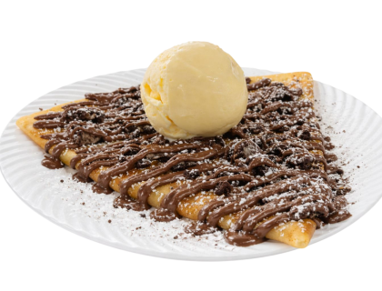 Brownie Nutella Crepe